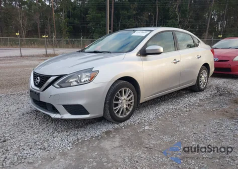 2018 Nissan Sentra S из США, поврежденный, VIN 3N1AB7AP3JY282504